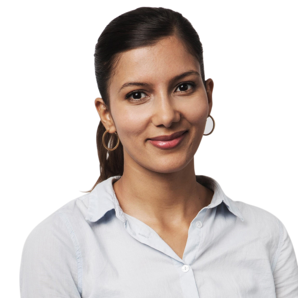 Profile picture of Mariam Bachir, Head of People and Culture of Inari, on a white backgrond